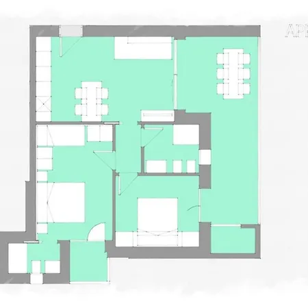 Apartment Bright 300m From The Sea